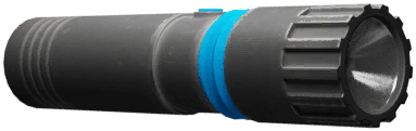 Blue Flashlight Thick