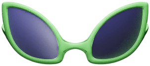 Green Alien Glasses