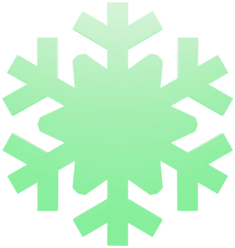 Snowflake Glowstick