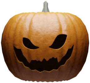 Creepy Smile Pumpkin