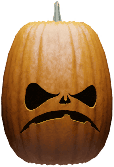 Frowning Pumpkin
