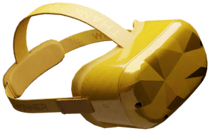 VR Headset Gold