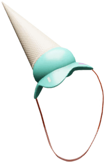 Ice Cream Cone Hat