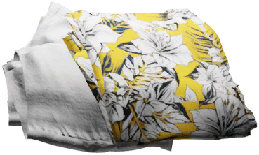 Yellow&White Floral
