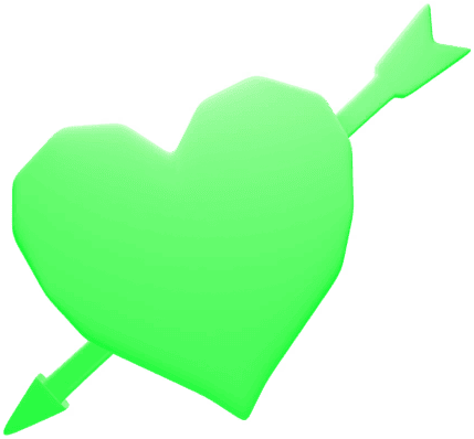 Heart and Arrow Glowstick